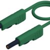 Przewód pomiarowy Hirschmann Test & Measurement MLB 200/1 V gn, zielony