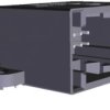 Złącze motoryzacyjne 12-pinowe TE Connectivity 2-rzędowe Męski Czarny Micro Quadlok System Otwór przelotowy 1355505-1