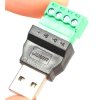 Wtyk USB-A męski z szybkozłączem terminal śrubowy 4-pin bez lutowania