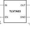 200mA, ultra-low-IQ (400nA) low-dropout (LDO) regulator with enable