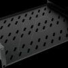 26210021 19-inch shelf, 2 U, black