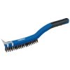 Draper 17179 Wire Scratch Brush with Scraper (3 Row)