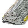 Listwa zaciskowa uziemienia Phoenix Contact 14 → 26AWGWciskane PTS 1.5/S-PE/L/L/3P 15A 500 V