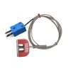 Termopara z magnesem podkowiastym K średnica 25mm długość 1.5m -50 → +250°C Standard Plug RS PRO
