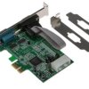 Karta szeregowa, RS232, l. portów: 2, 460.8kbit/s, FIFO: 128 B, magistrala: PCIe, Szeregowe