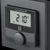 159820A0 Wall thermostat with humidity sensor, anthracite