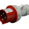 Wtyczka przenośna 4P 16A 400V czerwoma IP44 IVN 1643