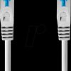 CCGP85330GY05 Patch cable, Cat.6a, S/FTP, 0,5 m, grey