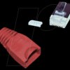 BS72057-R-10 Cat5e/6 plug + pull-in aid redpacking unit 10