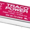 Przetwornica DC-DC, 20W, Uwe 43 → 160 V DC, Uwy 12V dc, Iwy 1.67A Tak, TRACOPOWER Nie