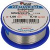 Spoiwo lutownicze; 1,0mm; szpulka 0,1kg; LC60/1,0/0,10; ołowiowe; Sn60Pb40; Cynel; drut; SW26/3/2.5%; cyna