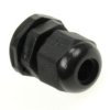 Dławnica; PG09; nylon; IP68; czarny; PG9; 4,5÷7mm; 15,3mm; z gwintem PG; Howo; RoHS