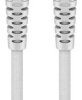 Kabel USB-C™, tekstylny, elastyczny z metalowymi złączami, biały, 70192 /0,5m/