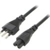 Kabel: 3X0,75Mm2, Cei 23-50 (L) Wtyk,Iec C5 Żeński, 1,8M Lt-319+535 H05vv-F...