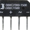 Diotec B80C1500B Prostownik mostkowy SIL-4 160 V 2.3 A Jednofazowy