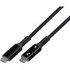 Connection cable, Thunderbolt 5 cable, USB plug type C to USB plug type C, 1 m, black, 4711-1,0M