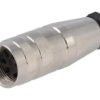C091-31D0051002 Złącze M16 Wtyk Żeński Lutowanie Na Przewód 5Pin 5A 300V