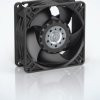 DC axial fan, 24 V, 80 x 80 x 32 mm, 70 m³/h, 39 dB, ball bearing, ebm-papst 8314 NHL