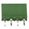 Gniazdo PCB 4 -pinowe raster: 2.54mm Listwa gniazdowa Proste Przewlekany