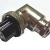 Gniazdo mikrofonowe CB 6 pin na kabel kątowe 5059