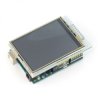 Wyświetlacz dotykowy TFT LCD 2,8'' 320x240px z czytnikiem microSD Velleman VMA412 - nakładka na Arduino