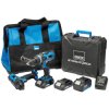 Draper 40448 Storm Force® 20V Cordless Impact Kit (7 Piece)