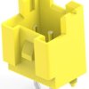 Pin header, 2 pole, pitch 2.5 mm, straight, yellow, 6-2338245-2