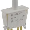 Mikroprzełącznik drzwi, Przycisk, DPDT, 10 A przy 250 V AC, Wypustka