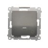 Simon 54 Premium Przycisk dzwonek” z podświetleniem LED (moduł) 16AX, 250V~, zaciski śrubowe antracyt DD1AL.01/48
