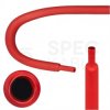 Rurka termokurczliwa RTS 6,4/3,2mm bezhalogenowa LSOH czerwona 1m