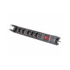 Filtr Komp M6 3m Rack ARcon, Listwa Przeciwprzepięciowa, Czarna