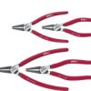 Wiha Zestaw szczypiec Classic z MagicTips szczypce do pierścieni zabezpieczających 4-cz. (34708)
