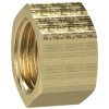 Lock cap, L 17 mm, 25 bar, brass, for air, water, oil, steam, 137897