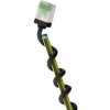 Kabel patchcord CAT 8.1 U/FTP 0,15m Cu czarny ultra-elastyczny