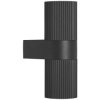 Nordlux 2318051003 Kyklop Ripple Wall Light GU10 Black Metal Design