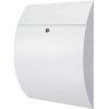 Burg Wächter 38680 RIVIERA 835 Steel Letterbox White Galvanised C4 Slot