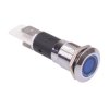 Blue LED 12mm Flat Panel Indicator 220V