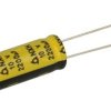 Kondensator; niskoimpedancyjny; elektrolityczny; 2200uF; 10V; NXH10VB2200 M10x25; fi 10x25mm; 5mm; przewlekany (THT); luzem; Sam