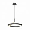 Lampa wisząca pierścień czarno złoty MALU, LED 37W 2700-6000K - MD3689-1M-3BGT Zuma Line