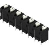PCB terminal, 7 pole, pitch 7.62 mm, straight, black, 1826260000