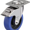 Blickle 901236 LEX-POBS 160XKA-FI Rolka skrętna ze stali nierdzewnej Średnica koła: 160 mm Maksymalne obciążenie: 300 kg