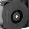 DC radial fan, 24 V, 220 x 220 x 56 mm, 209 m³/h, 66 dB, ball bearing, ebm-papst RG 160-28/14 N