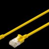 DK-1632-A-030S-Y Cat.6a patch cable, F/FTP, yellow, 3 m