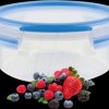 508552 EMSA CLIP & CLOSE food storage container blue 0.85 l