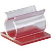 TruComponents 41061 Cable mount Self-adhesive Ø9.50mm Clear 1pcs
