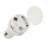 Ładowarka samochodowa 5V DC 2A 3in1 USB Orno 0091