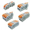 Tiger Power Supplies TGR-QC-1-2 Quick Wire Connector 1 in 2 out Pack of 5 pcs