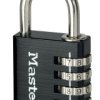 Kłódka średnica szekli: 6mm Master Lock Kłódka W budynkach aluminiowa