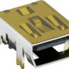 USB-Mini-A/B socket, 10 pole, USB 2.0, SMD, 2486 02 VP3