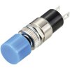 Miyama DS-194 Blue Pushbutton Switch 25V DC 1A ON-(OFF) SPST Momentary